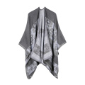 Women's Shawl Poncho Ruana Cardigan Sweater Open Front Elegant Cape Wrap